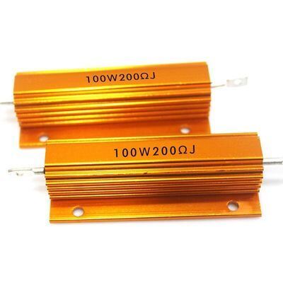 Qualität Drahtwiderstand 50 W 10 Ohm 10RJ RX24 Goldaluminiumgehäuse Hohe Leistung Starke Überlastung Fabrik