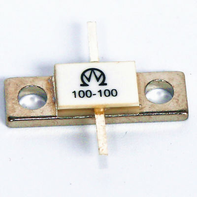 Qualität 100W 50 Ohm Flanschwiderstand 5 Prozent Toleranz Hochleistungs-HF-Anwendungen Fabrik