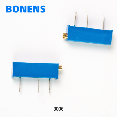 Qualität 3362 Serie Ein-Umdrehungs-Metall-Glas-Glasur-Trimm-Potentiometer 0,25W versiegelter einstellbarer Widerstand Fabrik