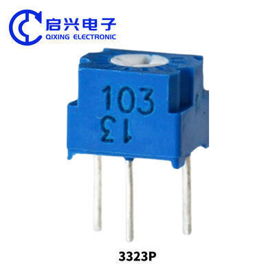 Qualität W206 0,25W Ein-Spule-Potentiometer Einfache Anpassung Langfristige Funktionsfähigkeit Metallglas-Glazer Trimmer Fabrik