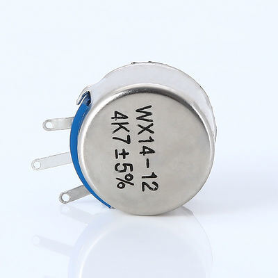Qualität WX14 12 3W Singleturn Wirewound Potentiometer 1K 2K2 3K3 4K7 10K 22K 100R 470R Einstellbar Fabrik