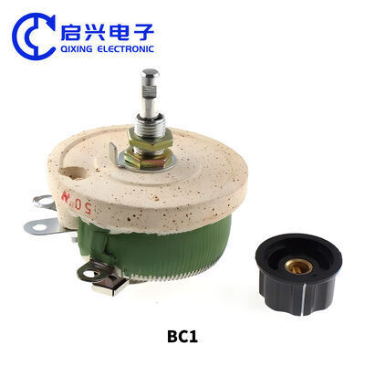 Qualität Wirewound Rotary Variable Resistor mit Schalter 25W 50W 100W 500W Fabrik