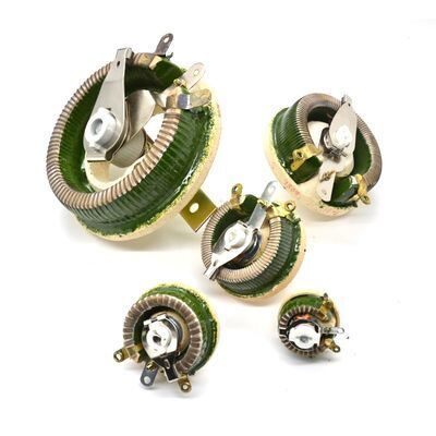 Qualität BC1 Variabler Leistungswiderstand, Rheostat, runde Scheibe, drahtgewickelt, einstellbarer Widerstand, 25 W, 50 W, 100 W Fabrik