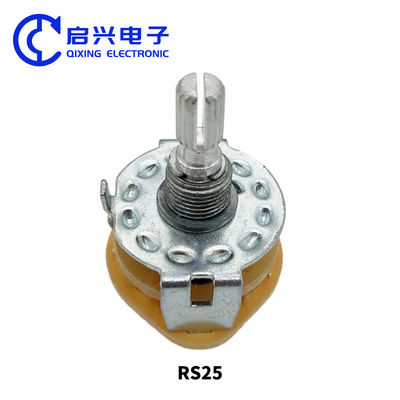 RS25 Bandschalter mit Nennleistung von AC 125V 0,3A/AC 250V 06A