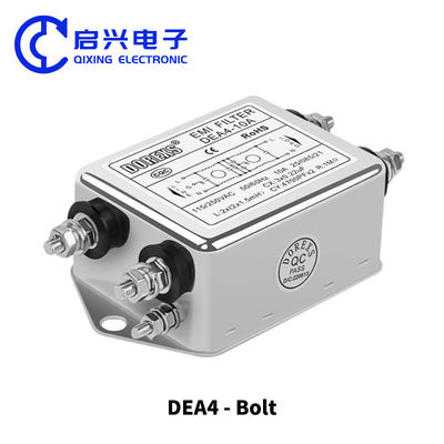 DEA4 Einphasige Wechselstromversorgung EMI-Filter 220VAC 3A/6A/10A/20A Gute Unterdrückungseffekt