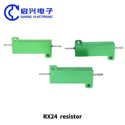 RX24 Aluminiumgehäuse Widerstand 50w Grüne Strombegrenzung Alterung Last Widerstand
