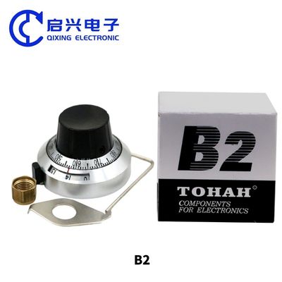 B2 46mm 6,35mm 15 Runden 10 Runden 7276 3590 534 Potentiometer präzise Ziffernknopf verriegelbarer Hut