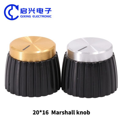 20X16 Marshall 6mm Spline Potentiometer Knob 500VAC Schalter Anpassung