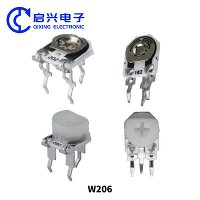 W206 0,25W Einzelspulenpotentiometer mit einfacher Anpassung und Langzeitfunktionalität
