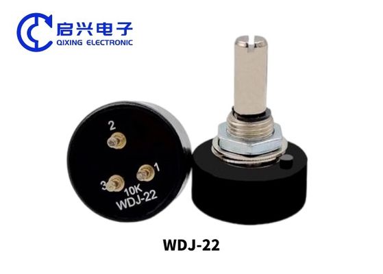 WDJ-22 Rotationspotentiometer Leitendes Kunststoffpotentiometer H0SS BI Modell 6178 360 Grad 5K Ohm