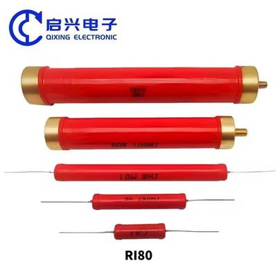 Ri80 10W 20W 30W 50W 100W 200W 300W 500W 1000W 100 Ohm Festzylindrische Hochspannungswiderstände