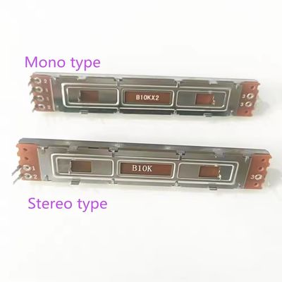 B10k Mono Einzelkanal 128 mm Länge 100 mm Fahrschleifpotentiometer