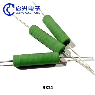 RX21 Grüne Farbe Hochpräzision Festleistung Zement Wirewound Widerstand 0,5W 1W 2W 3W 4W 5W 6W 8W 10W 12W