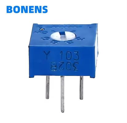 3386y Quadrat Einzeldreh-Cerematt Trimming Potentiometer 3386 0,5w