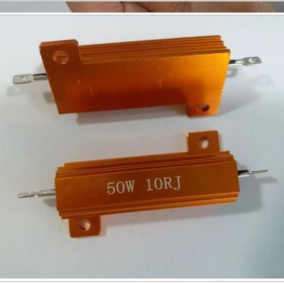 Wirewund Widerstand 50w 10 Ohm 10rj RX24 Gold Aluminium Schalen Hochleistungswiderstand