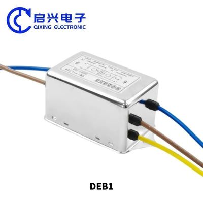 DEB1 220v 20a Leistungsfilter EMI-Filter Hersteller Einphasen-AC 1A 3A 6A 10A Industrie-EMI-Filter