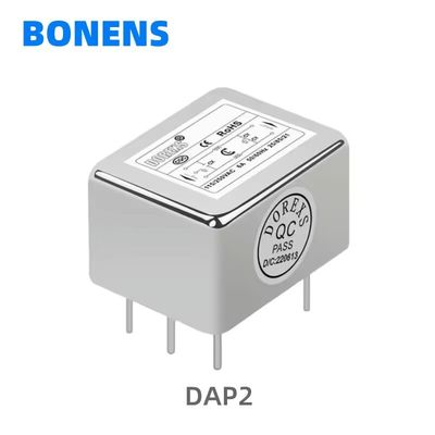 DAP2 1A 3A 6A 10A PCB Montage Einphasen-EMI EMC Leistungsfilter emi Filter PCB Montage Geräuschfilter für Verstärker