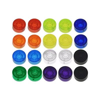 Elektrische Gitarre Effekt Fuß Nagelkappe Schutzkappe Gitarre Effekt Pedal Fuotswitch Topper für elektrische Gitarre Effekt Pe