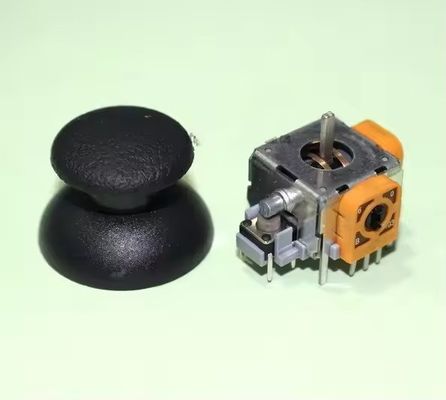 3D-Modell des Flugzeugrockers Potentiometer 10k Joystick Potentiometer Spielmaschine Potentiometer mit Schalter und Kappe