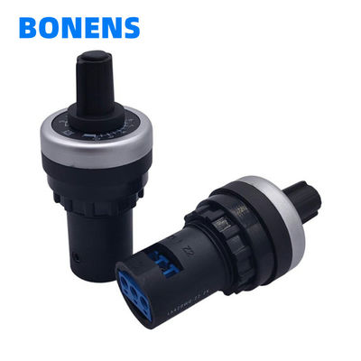 BONENS Präzisionsfrequenzumrichter verstellbarer Drehzahlpotentiometer Schaltknopf LA42DWQ-22 1k 5k 10k 20k 50k 100K potent