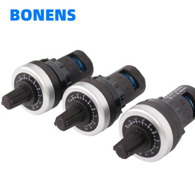 Bonens Hochpräzisionspotentiometer LA42DWQ-22 IP65 22mm Drehpotentiometer 1k 2k 5k 10k
