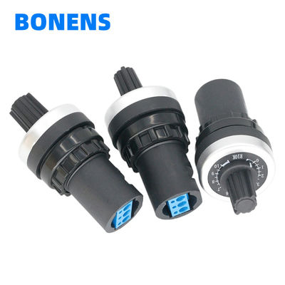 Hochpräzisionspotentiometer, einstellbarer Frequenzumrichter, eindrehbares rotierendes Potentiometer LA42DWQ-22 22mm 1K 5K 10K