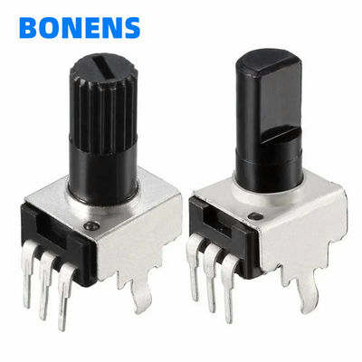 10 Stück Rv09 Vertikal 12,5 mm Welle 1k 2k 5k 10k 20k 50k 100k 0932 Verstellbarer Widerstand 9 Typ 3-Pin-Dichtungspotentiometer