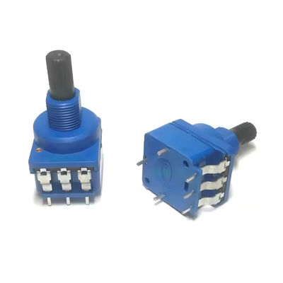 WH116AK-Serie 10A Hochstrom-Kunststoffwelle Langlebigkeit Rotationspotentiometer Staubdichte Potentiometer für Dimmer