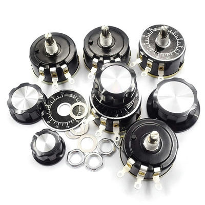 WX112 050 1 Dreh-Wirewound-Potentiometer 10K für eine reibungslose und genaue Einstellung