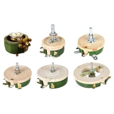 BC1 Wechselstromwiderstand Rheostat Rundscheibe Drahtwicklung Verstellbarer Widerstand 25W 50W 100W 150w 200W 300W