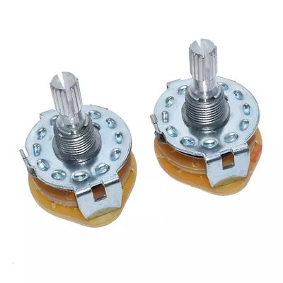 Über 10000 Zyklen Mechanische Lebensdauer Drehkreise Schalter DC30V 0,3A Max.