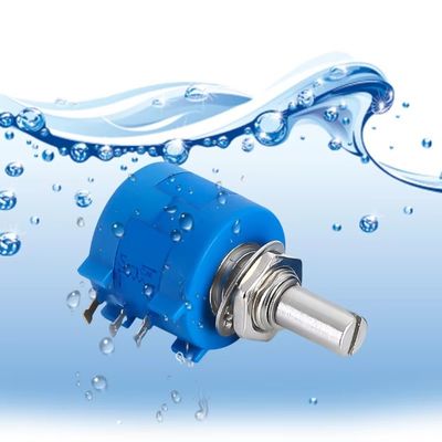 BONENS IP67 wasserdicht 10 Drehpräzision Mehrdreh-Rotations-Drahtwickelpotentiometer mit Knopf