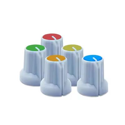 AG1 D-Welle 15X16mm Kunststoffpotentiometerknöpfe Verschiedene Arten elektronisches Zubehör