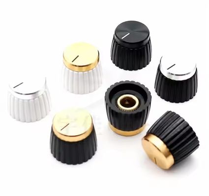 Audioverstärker Tonknopf Gold Silber Aluminium Marshall Knopf