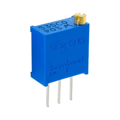 BONENS 3296W Mehrgang-Trimmerpotentiometer mit 10Ω~5MΩ Bereich, Cermet-Technologie, ±10% Toleranz