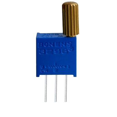 3296 W Multi-Turn Trimmer Potentiometer mit 8 mm Knopf für 1k-50k verstellbaren Widerstand