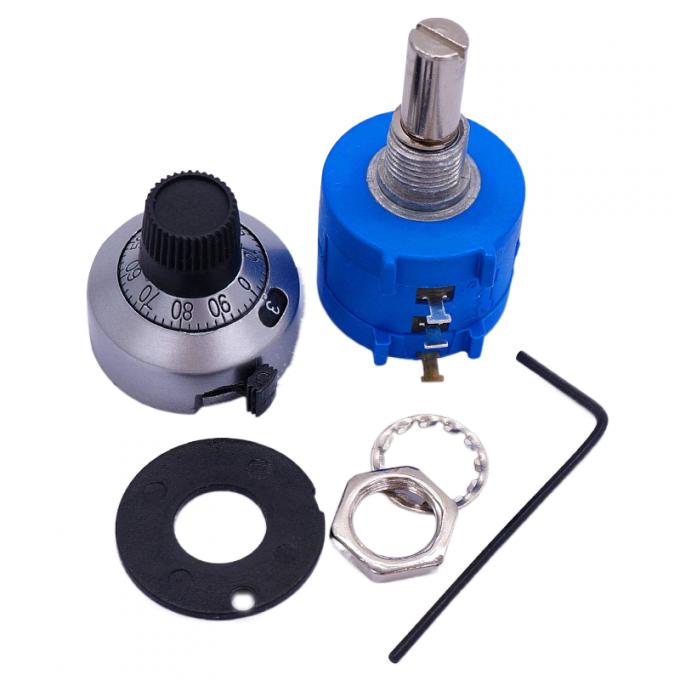 Bones wxd3590 10 Drehungen 5k 10k 20k 50k 100k Federrücklaufpotentiometer 2