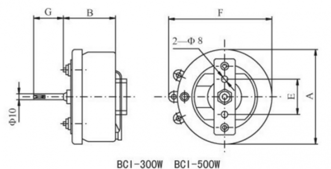 Hochleistungs-Wirewound-Potentiometer rotierende Rheostat-Disk Keramikvariabler Widerstand 25W 50W BC1-50W BC1 5