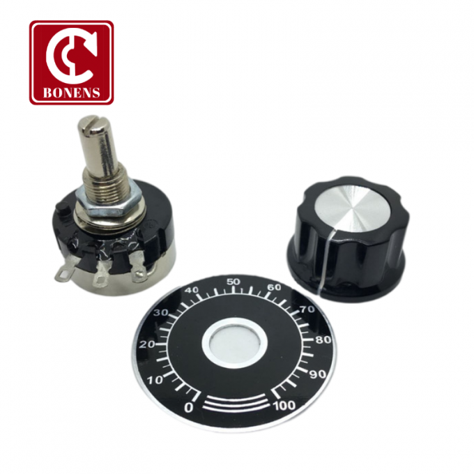 RV24YN20S Kohlenstofffolieverstellbares eindrehendes Potentiometer, rotierender variabler Widerstand 1