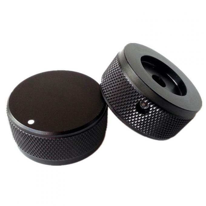 Massivaluminium-elektronisches Zubeh&ouml;r Potentiometerknopf Volumenregelknopf 0