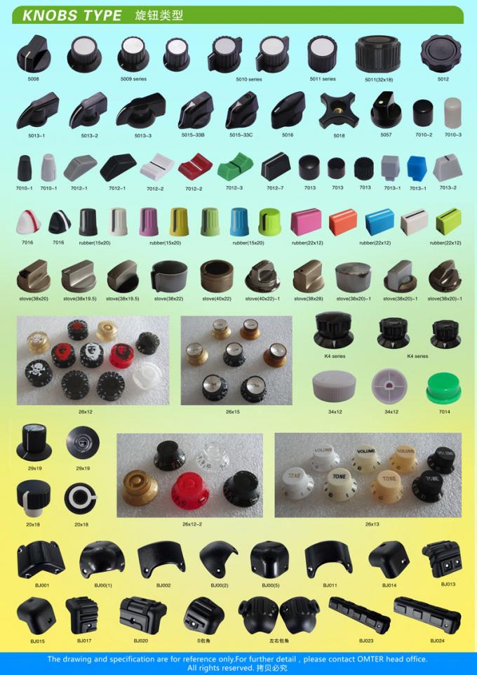 AG1 D-Welle 15X16mm Kunststoffpotentiometerkn&ouml;pfe Verschiedene Arten elektronisches Zubeh&ouml;r 10