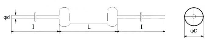 RX21 Grüne Farbe Hochpräzision Festleistung Zement Wirewound Widerstand 0,5W 1W 2W 3W 4W 5W 6W 8W 10W 12W 3