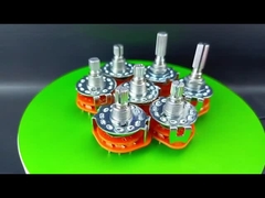 2 Stück RS25 Rotations-Selektor-Schalter 1 Pole 11 Position 500V Wechselstrom 1 MIN