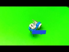 RM065 Horizontales blau-weißes Trimmerpotentiometer