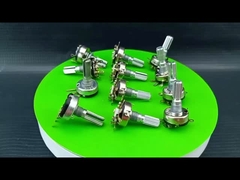 RV17 Kohlenstofffilm 3-Pin 17mm Drehschalter Potentiometer B10K B50K B100K B500K Ohm für Radio