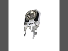 W208-Serie Verstellbarer Widerstand Einzelspirale Glasverglasung Keramikpotentiometer 0,5w