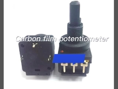 WH116 Ein-Turn-Rotations-Kohlenstofffolienpotentiometer Schlüsselschalterpotentiometer