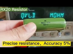 RX20 Verglasungsschmelz-Keramikrohr-Wirewund-Widerstand