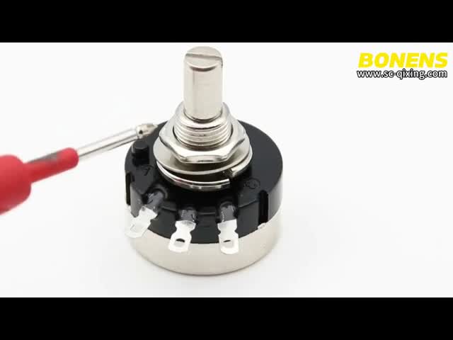 RV24YN20S Kohlenstofffolieverstellbares eindrehendes Potentiometer, rotierender variabler Widerstand