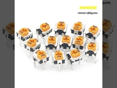 RM063 gelbes Einzel-Umdrehungs-Kohleschicht-Trimmer-Potentiometer 500 Ohm 1k 5K 50K